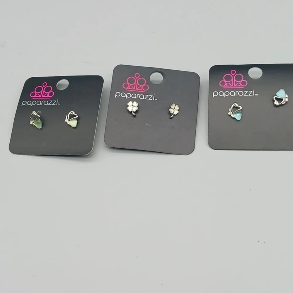 Paparazzi [3] sets of pierced earrings NWT